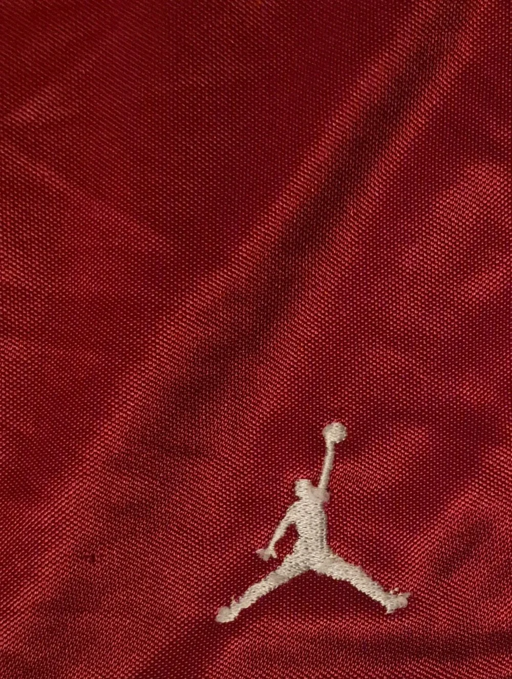 Jordan Mens Sz XL Red Basketball Shorts with White Trim